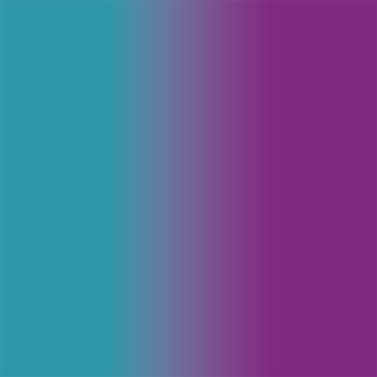 Cold-Activated, Color-Changing Vinyl – Permanent, Turquoise - Purple 30,5cm x 61cm Cold-Activated, Color-Changing Vinyl – Permanent, Turquoise - Purple 30,5cm x 61cm