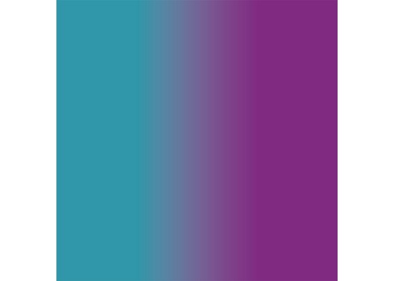 Cold-Activated, Color-Changing Vinyl – Permanent, Turquoise - Purple 30,5cm x 61cm Cold-Activated, Color-Changing Vinyl – Permanent, Turquoise - Purple 30,5cm x 61cm