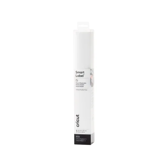 Cricut SMART DISSOLV PAPER LABELS WHITE 33 cm x 61 cm