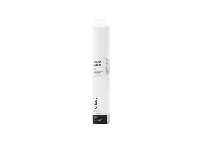 Cricut SMART DISSOLV PAPER LABELS WHITE 33 cm x 61 cm Cricut SMART DISSOLV PAPER LABELS WHITE 33 cm x 61 cm
