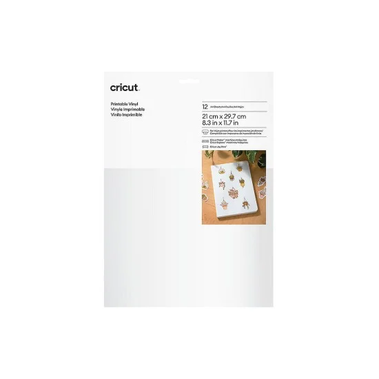 Cricut Printable Vinyl – A4 12 τεμ 