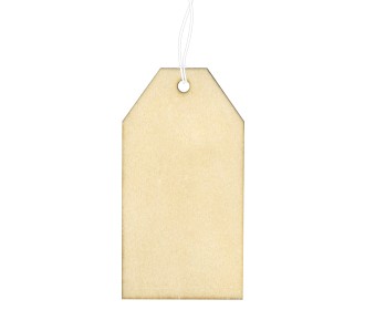 Ετικέτες ξύλινες  4cm x8cm 6 τεμ