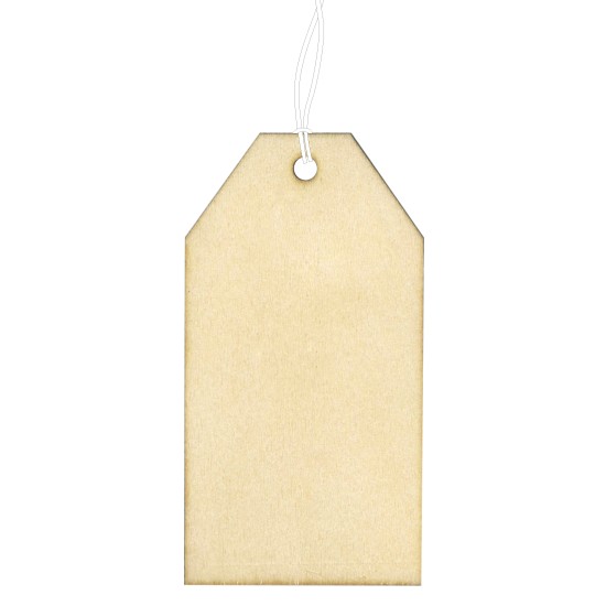 Ετικέτες ξύλινες 4cm x8cm 6 τεμ Ετικέτες ξύλινες 4cm x8cm 6 τεμ