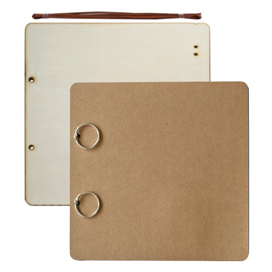 Βιβλίο ευχών 30cm x 30cm , ξύλινα εξώφυλλα, 24φύλλα κραφτ , 300γρ Βιβλίο ευχών 30cm x 30cm , ξύλινα εξώφυλλα, 24φύλλα κραφτ , 300γρ