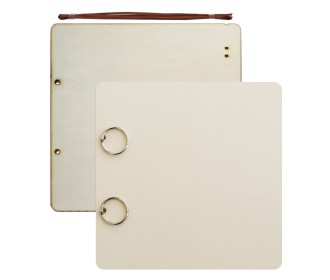 Βιβλίο Ευχών 30cm X 30cm , Ξύλινα Εξώφυλλα, 24φύλλα  300γρ