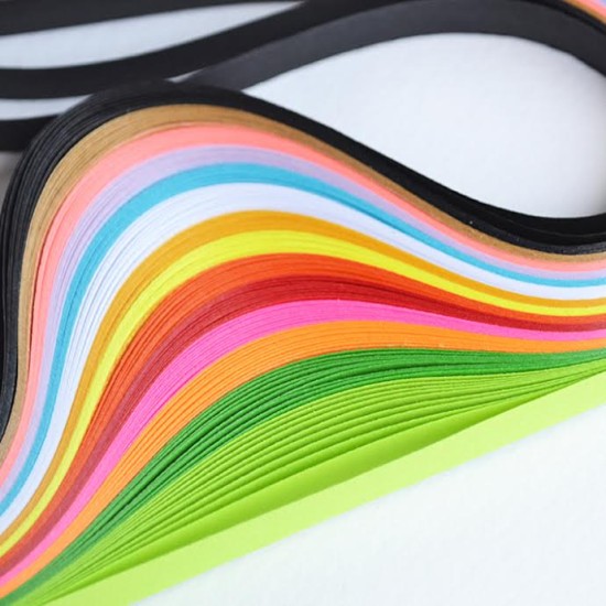 Xαρτολωρίδες για Quilling 30cm 140pcs, 8mm Xαρτολωρίδες για Quilling 30cm 140pcs, 8mm