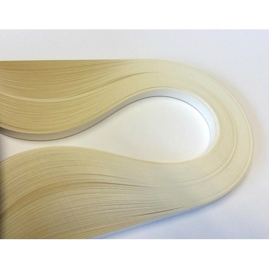 Xαρτολωρίδες Quilling 130gr 140τεμ 6mm -  Εκρού