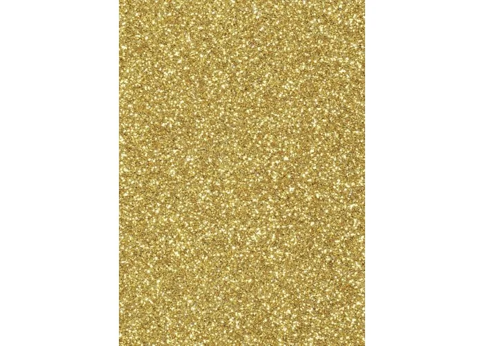 Αφρώδες φύλλο με glitter 30cm x 20cm  2mm - Gold