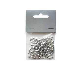 Κουδουνάκια 6mm 250τεμ - ασημί Κουδουνάκια 6mm 250τεμ - ασημί
