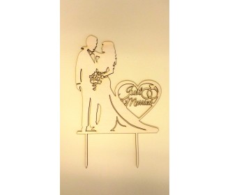 Cake Topper #6 18 εκ. μήκος