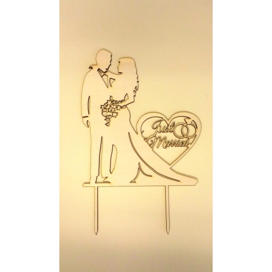 Cake Topper #6 18 εκ. μήκος Cake Topper #6 18 εκ. μήκος
