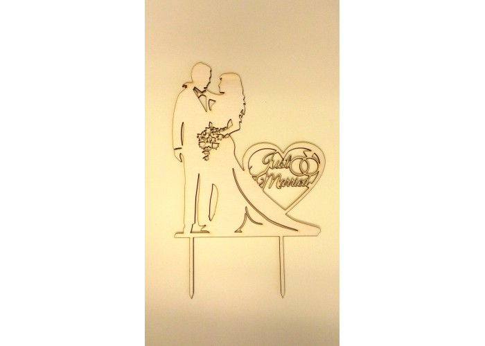 Cake Topper #6 18 εκ. μήκος Cake Topper #6 18 εκ. μήκος
