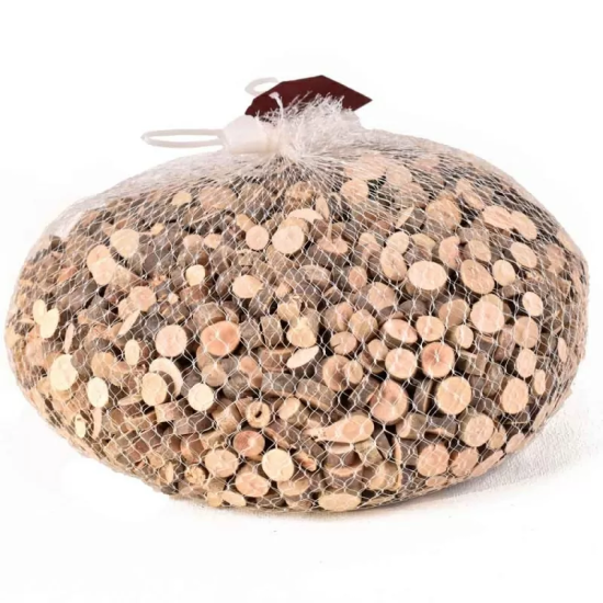 Μίνι ξύλινες ροδέλες 0.8cm ύψος x 1.2cm διάμετρος 1kg Μίνι ξύλινες ροδέλες 0.8cm ύψος x 1.2cm διάμετρος 1kg