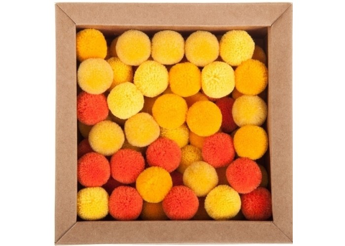 Πομ πομ 20mm 60 τεμάχια - Sunrise Soft Merino Wool Πομ πομ 20mm 60 τεμάχια - Sunrise Soft Merino Wool