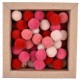 Πομ Πομ 20mm 60 Τεμάχια - Mix (Pastel) Ροζ Soft Merino Wool Πομ Πομ 20mm 60 Τεμάχια - Mix (Pastel) Ροζ Soft Merino Wool