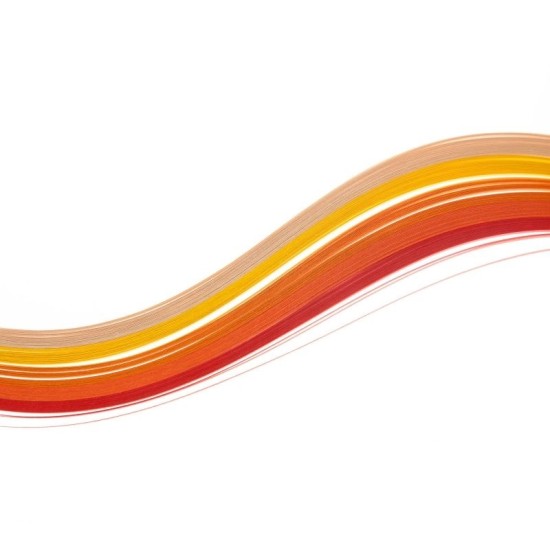 Xαρτολωρίδες Quilling 130gr 25τεμ 3 mm - αποχρώσεις Πορτοκαλί Xαρτολωρίδες Quilling 130gr 25τεμ 3 mm - αποχρώσεις Πορτοκαλί