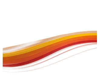 Xαρτολωρίδες Quilling 130gr 25τεμ 6 mm - αποχρώσεις Πορτοκαλί Xαρτολωρίδες Quilling 130gr 25τεμ 6 mm - αποχρώσεις Πορτοκαλί