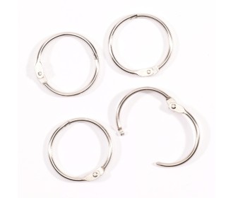 Book binding rings 32mm 12pcs Silver Book binding rings 32mm 12pcs Silver