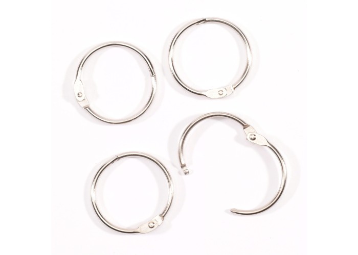 Book binding rings 32mm 12pcs Silver Book binding rings 32mm 12pcs Silver