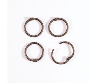 Book binding rings 20mm 12pcs Copper Book binding rings 20mm 12pcs Copper
