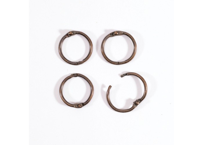 Book binding rings 20mm 12pcs Copper Book binding rings 20mm 12pcs Copper