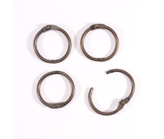 Book binding rings 25mm 12pcs Copper Book binding rings 25mm 12pcs Copper