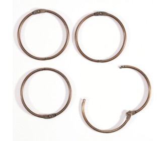 Book binding rings 50mm 12pcs Copper Book binding rings 50mm 12pcs Copper