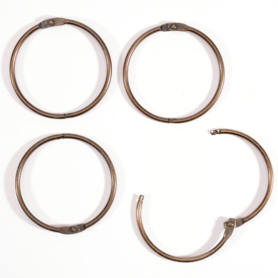 Book binding rings 50mm 12pcs Copper Book binding rings 50mm 12pcs Copper