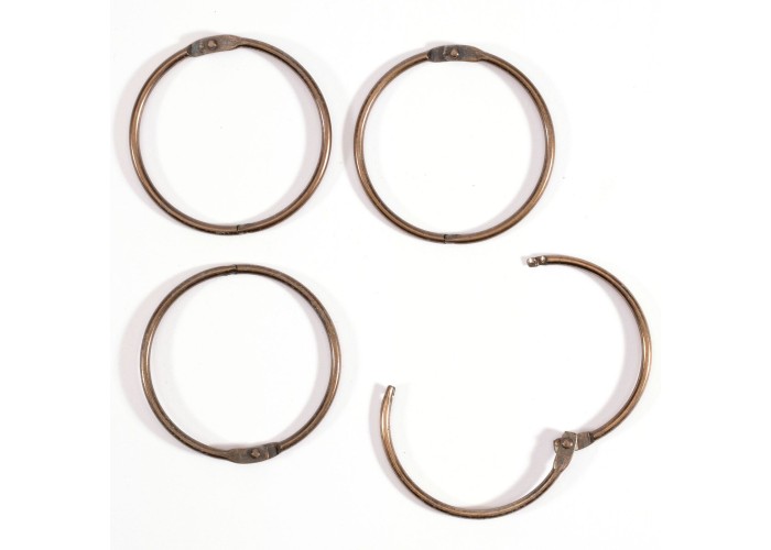 Book binding rings 50mm 12pcs Copper Book binding rings 50mm 12pcs Copper