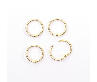 Book binding rings 20mm 12pcs Gold Book binding rings 20mm 12pcs Gold
