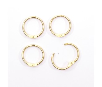 Book binding rings 25mm 12pcs Gold Book binding rings 25mm 12pcs Gold