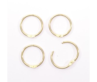 Book binding rings 32mm 12pcs Gold Book binding rings 32mm 12pcs Gold