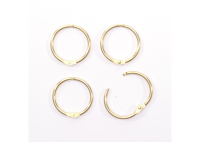 Book binding rings 32mm 12pcs Gold Book binding rings 32mm 12pcs Gold