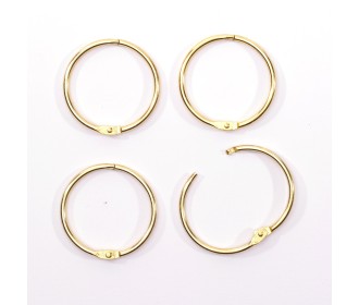 Book binding rings 38mm 12pcs Gold Book binding rings 38mm 12pcs Gold