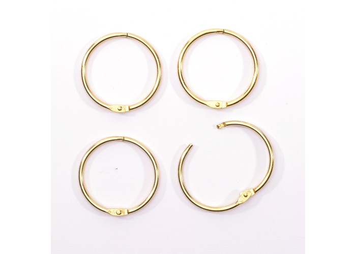 Book binding rings 38mm 12pcs Gold Book binding rings 38mm 12pcs Gold