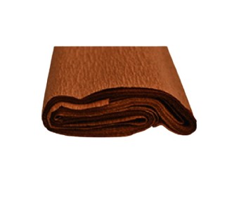 CREPE PAPER 50 x 250cm, 32gr - BROWN CREPE PAPER 50 x 250cm, 32gr - BROWN