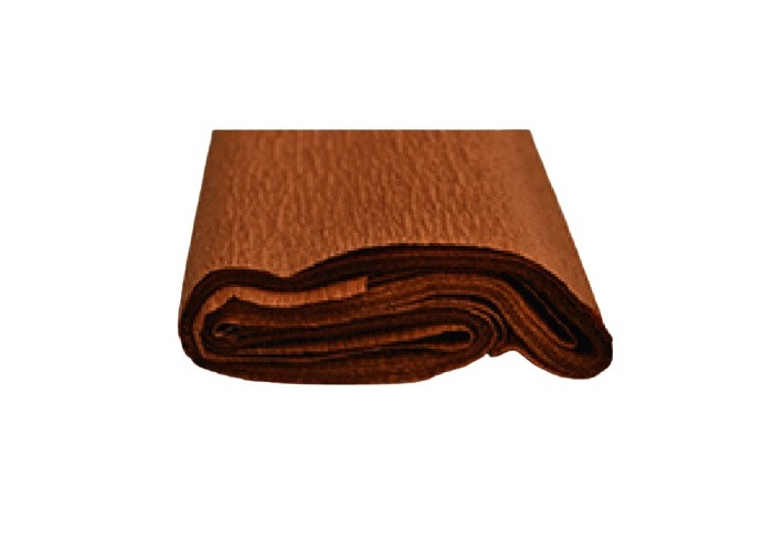 CREPE PAPER 50 x 250cm, 32gr - BROWN CREPE PAPER 50 x 250cm, 32gr - BROWN