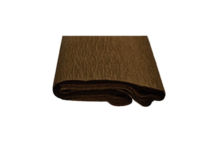 CREPE PAPER 50 x 250cm, 32gr - DARK BROWN CREPE PAPER 50 x 250cm, 32gr - DARK BROWN