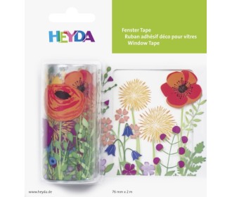 Αυτοκόλλητη διακοσμητική μπορντούρα Flower 7,6cm x 2m