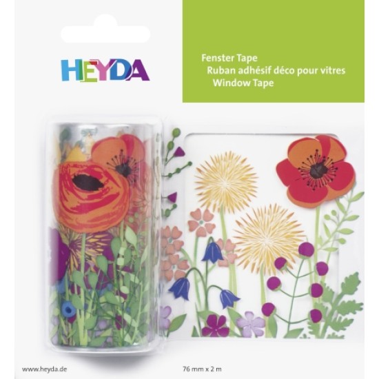 Αυτοκόλλητη διακοσμητική μπορντούρα Flower 7,6cm x 2m Αυτοκόλλητη διακοσμητική μπορντούρα Flower 7,6cm x 2m