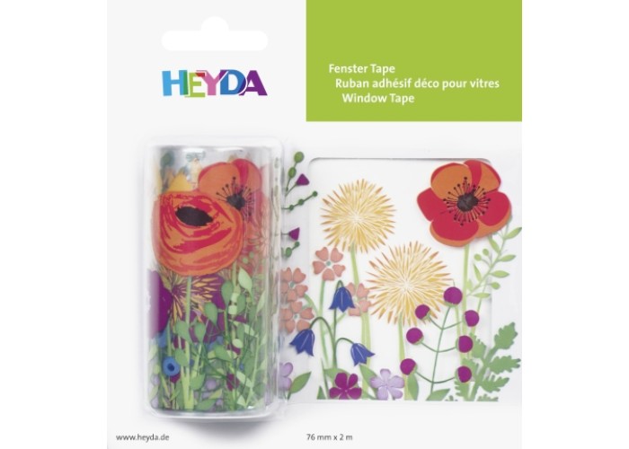 Αυτοκόλλητη διακοσμητική μπορντούρα Flower 7,6cm x 2m Αυτοκόλλητη διακοσμητική μπορντούρα Flower 7,6cm x 2m