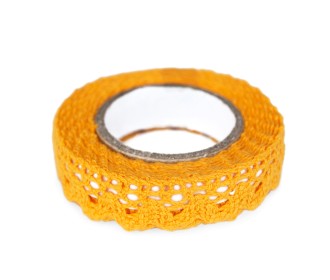 Αυτοκόλλητη δανδελοκορδέλα 15mm x 2m - πορτοκαλί  Αυτοκόλλητη δανδελοκορδέλα 15mm x 2m - πορτοκαλί