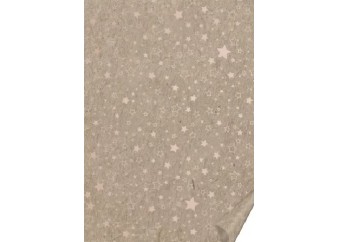 Χαρτόνι Κραφτ με Rose Gold foil αστέρια Α4 220γρ Χαρτόνι Κραφτ με Rose Gold foil αστέρια Α4 220γρ