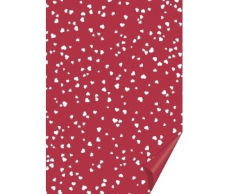 Χαρτόνι Hearts A4 Άσπρο - Κόκκινο Χαρτόνι Hearts A4 Άσπρο - Κόκκινο