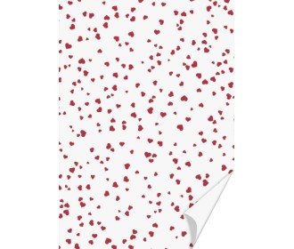 Χαρτόνι Hearts A4 Κόκκινο-Άσπρο Χαρτόνι Hearts A4 Κόκκινο-Άσπρο