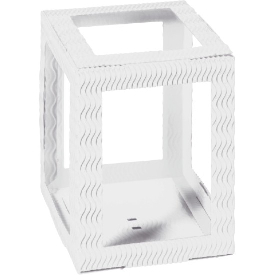 Φανάρι χάρτινο 18x13cm λευκό Φανάρι χάρτινο 18x13cm λευκό
