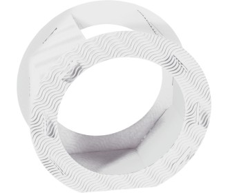Φανάρι χάρτινο 22x12cm λευκό Φανάρι χάρτινο 22x12cm λευκό