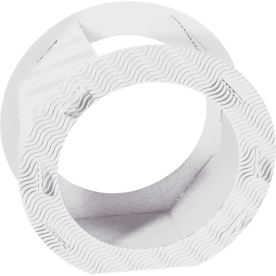 Φανάρι χάρτινο 22x12cm λευκό Φανάρι χάρτινο 22x12cm λευκό