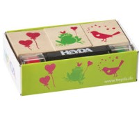 Σετ σφραγίδες 4 τεμ Love Σετ σφραγίδες 4 τεμ Love