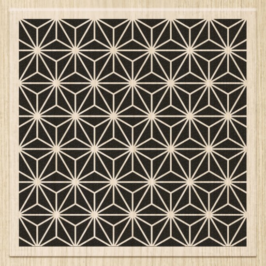 Ξύλινη σφραγίδα Pattern 7x7cm Ξύλινη σφραγίδα Pattern 7x7cm